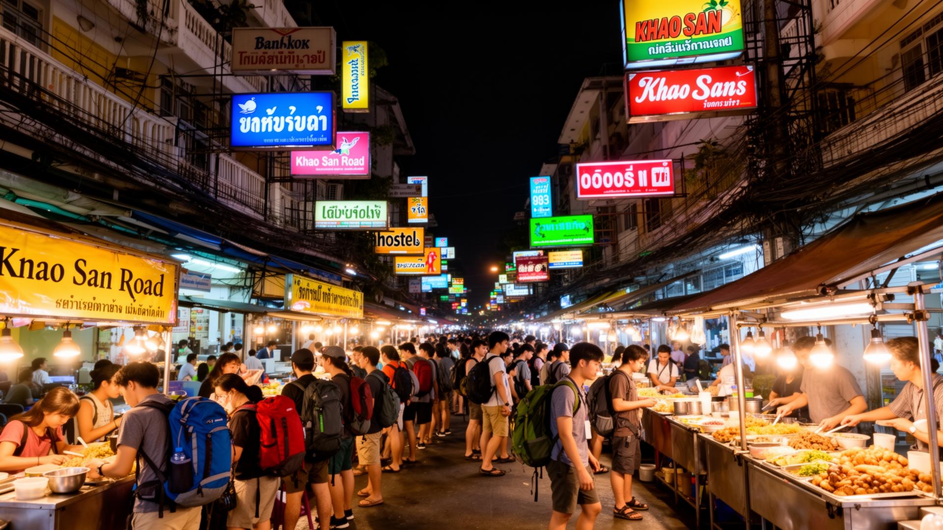 Khao San Road backpackers